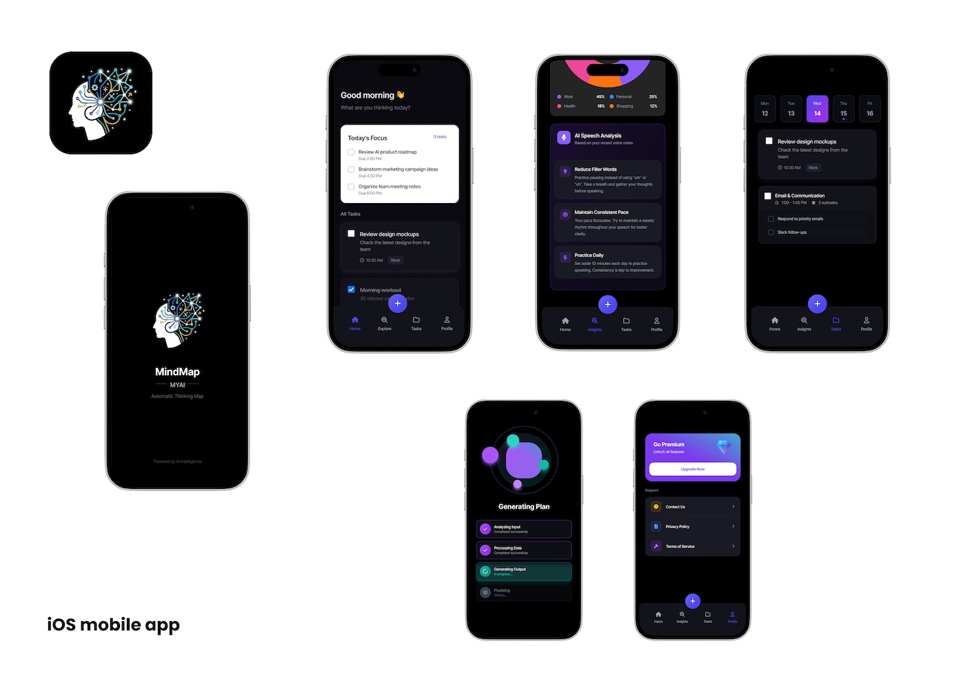 MindMap | MYAI — Think out loud. Instantly transform your ideas into structured mind maps, action plans, and clear decisions.